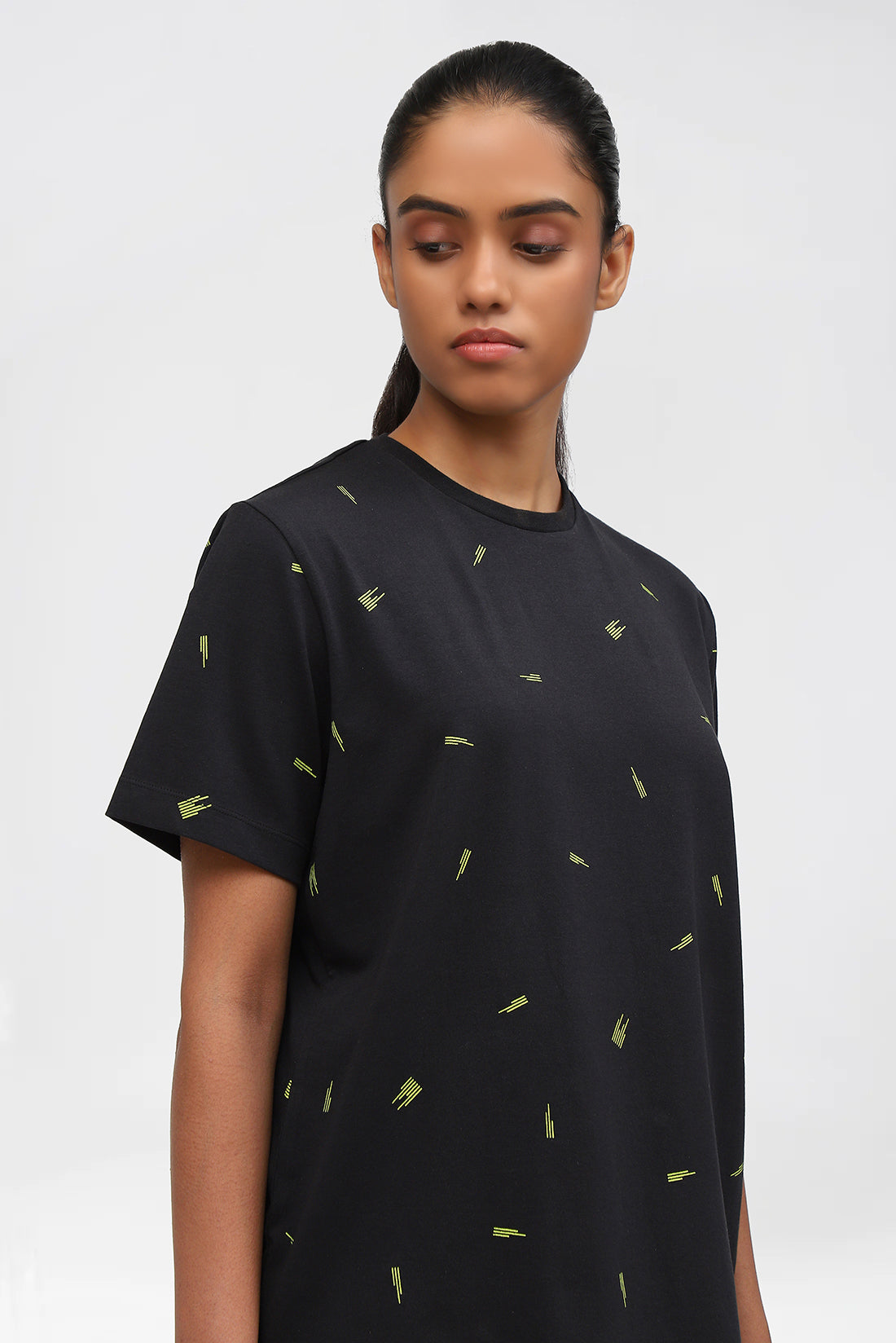 Black Classic Design Womens T-shirt