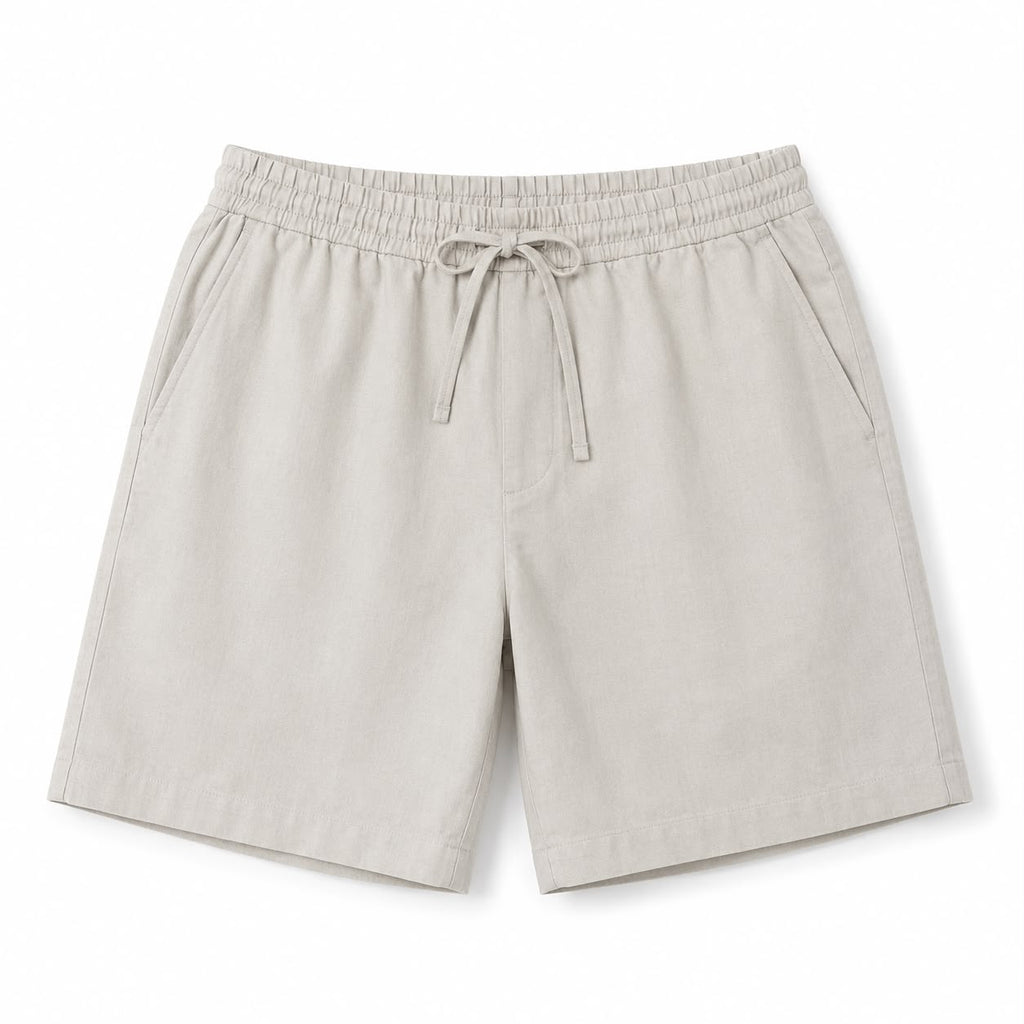 Joe Marzi Men's Linen Drawstring Shorts – Sage Green