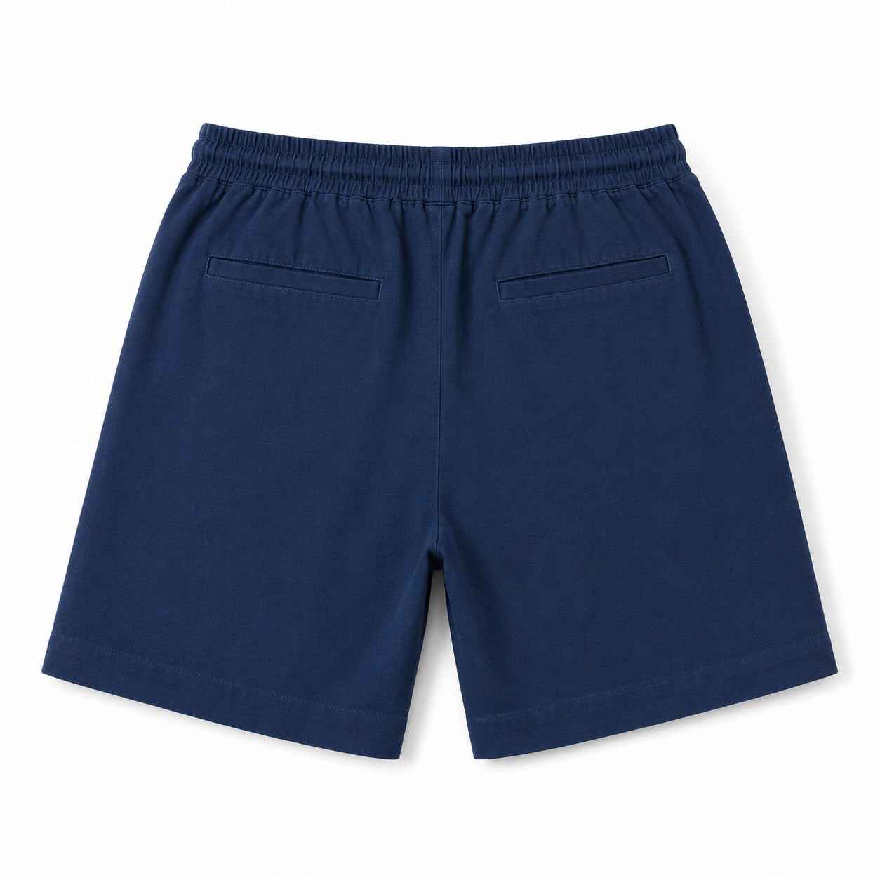 Joe Marzi Men's Linen Drawstring Shorts – Navy Blue