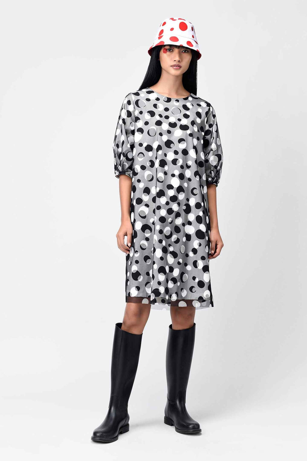 Polka Dot Tulle Dress