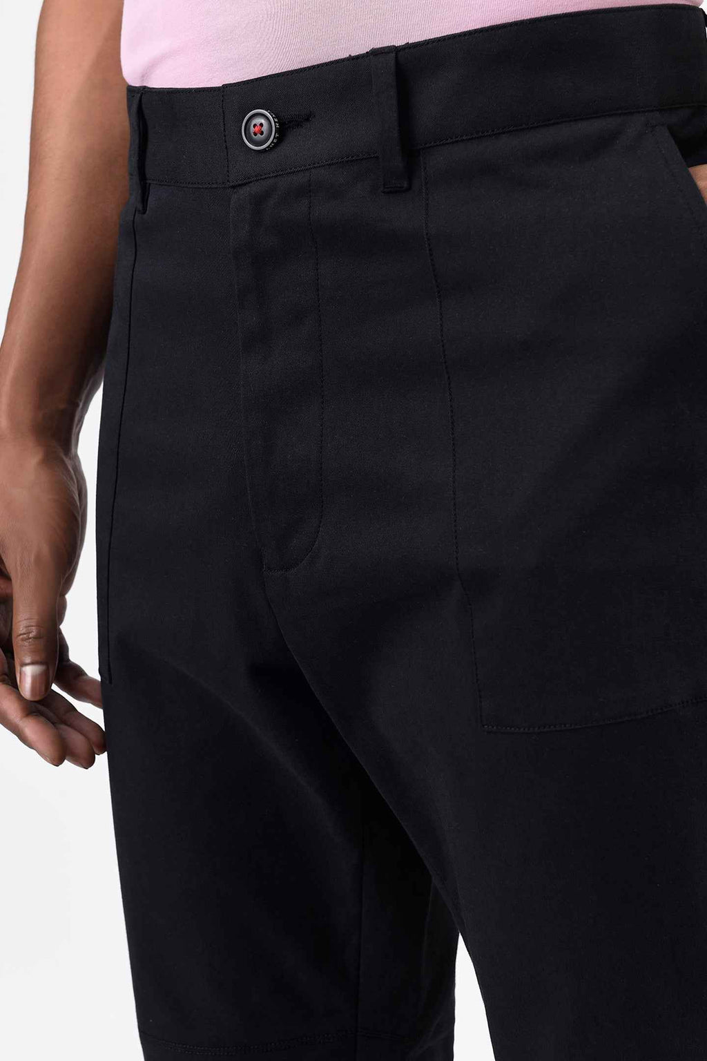 Men Regular Fit Trousers with Special Details