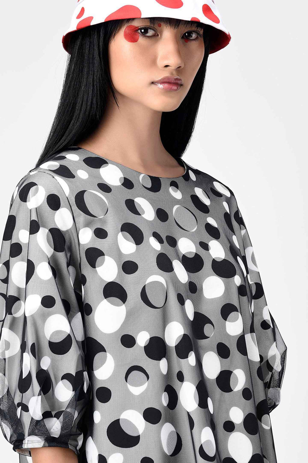 Polka Dot Tulle Dress