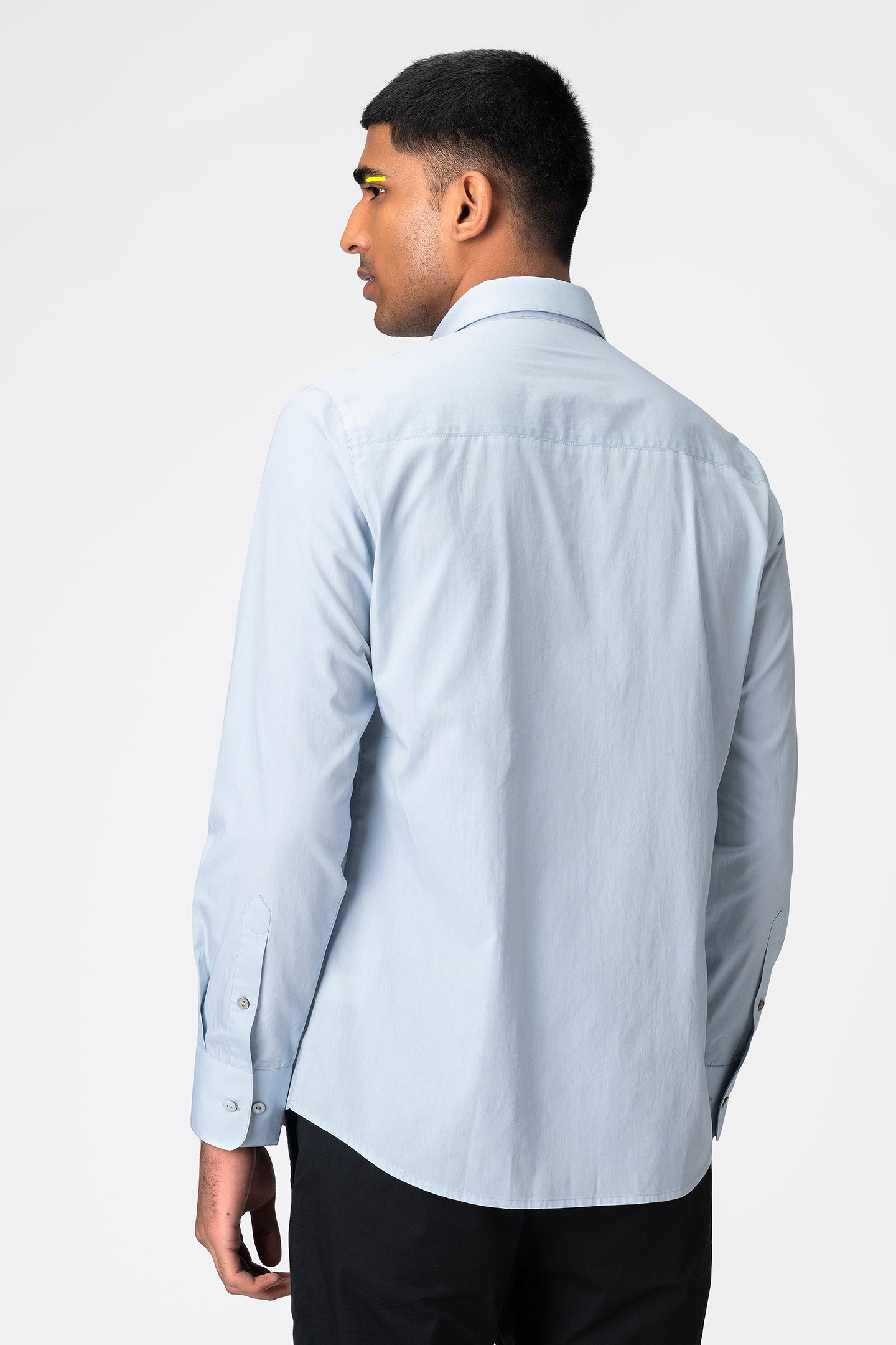 Classic Light Blue Formal Shirt for Men