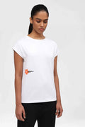 White Casual Womens T-shirt