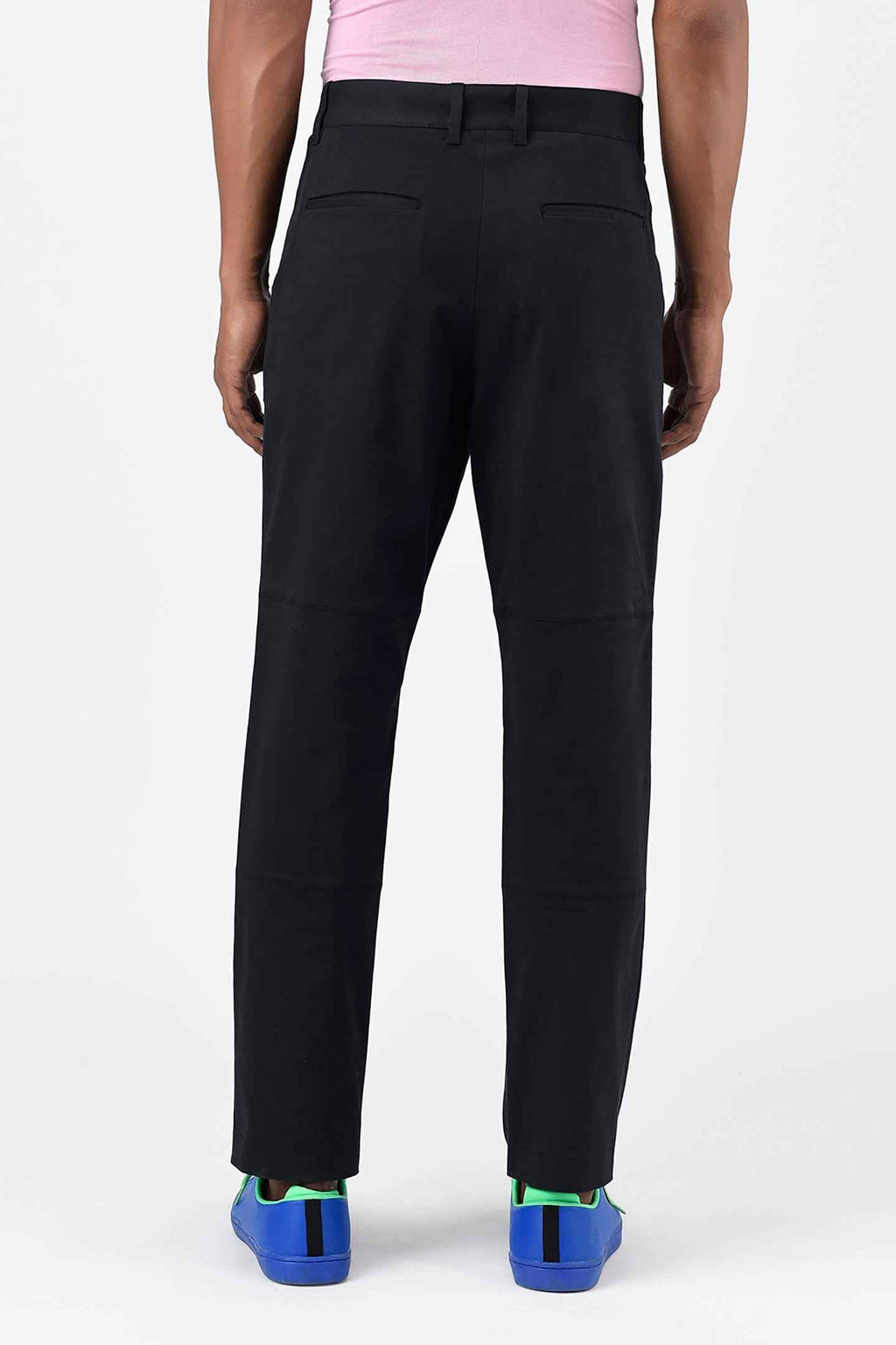 Men Regular Fit Trousers with Special Details