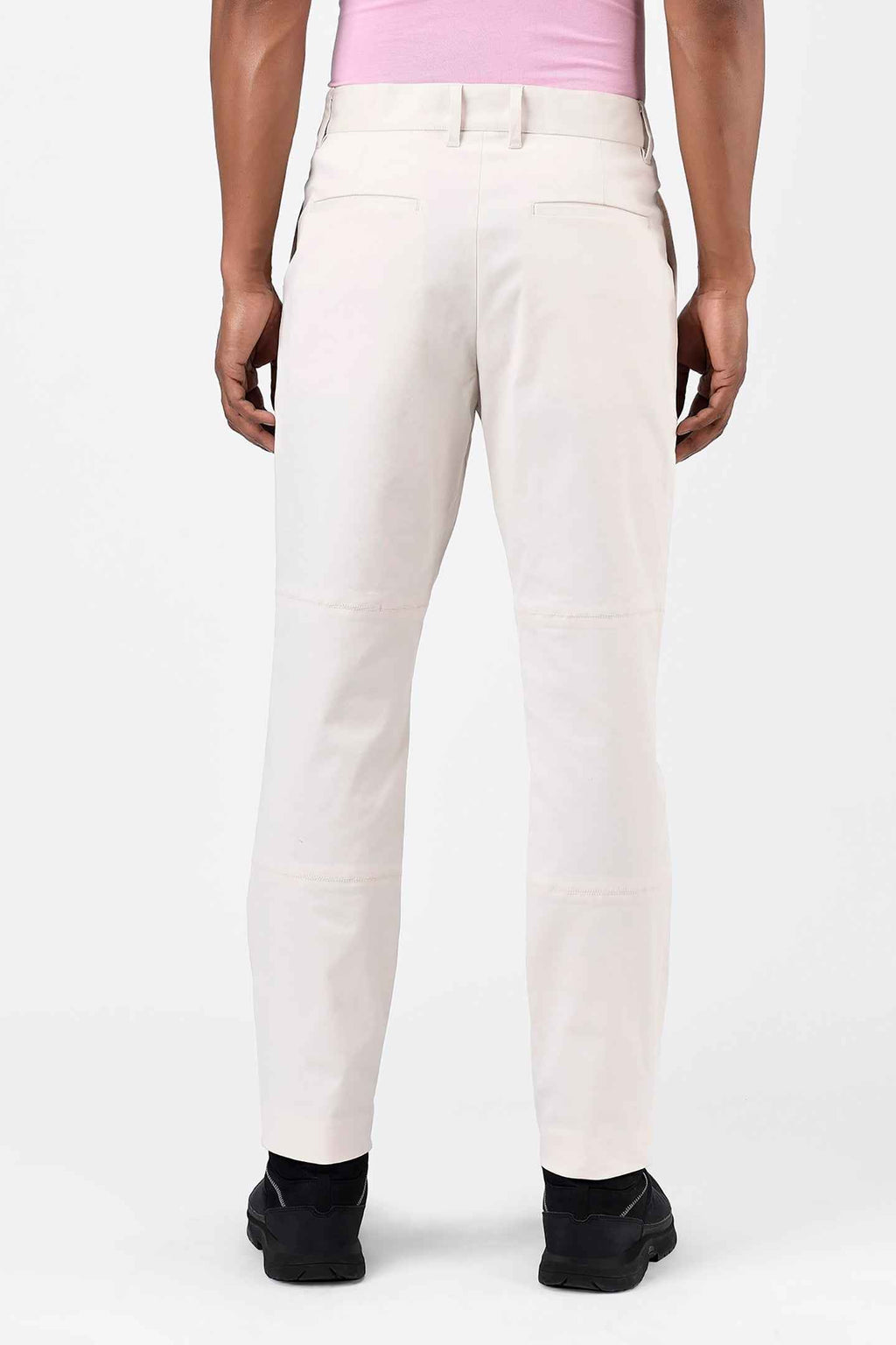 Men Regular Fit Trousers with Special Details