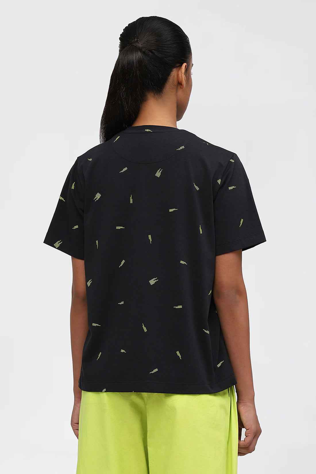 Black Classic Design Womens T-shirt