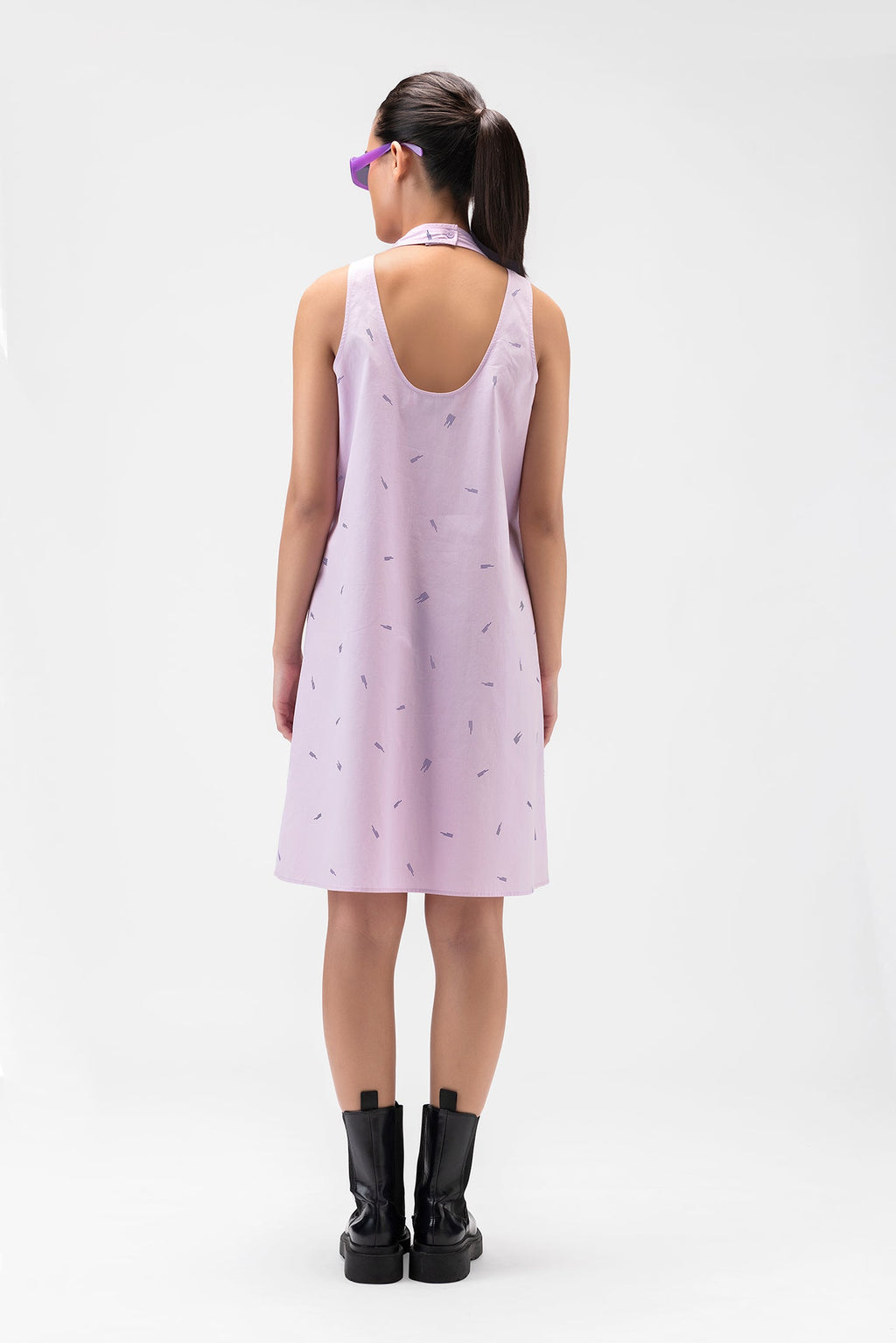 Genes Monogrammed Sleeveless Dress