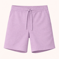 Casual Mens Shorts Purple