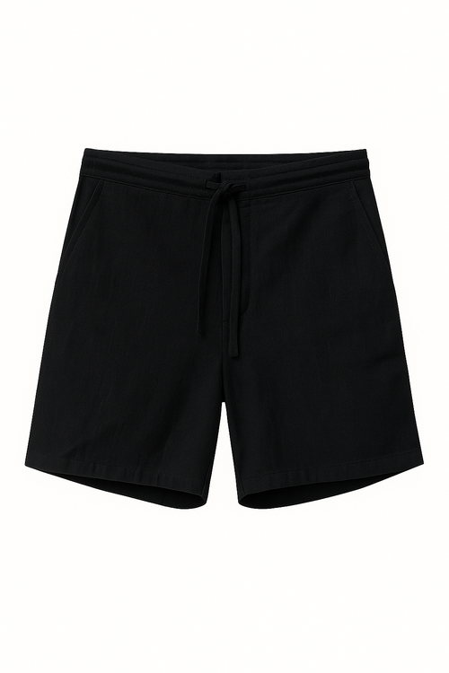 Casual Mens Shorts Black - Joemarzi