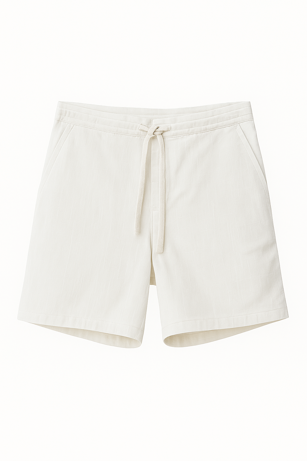 Mens Casual Shorts White