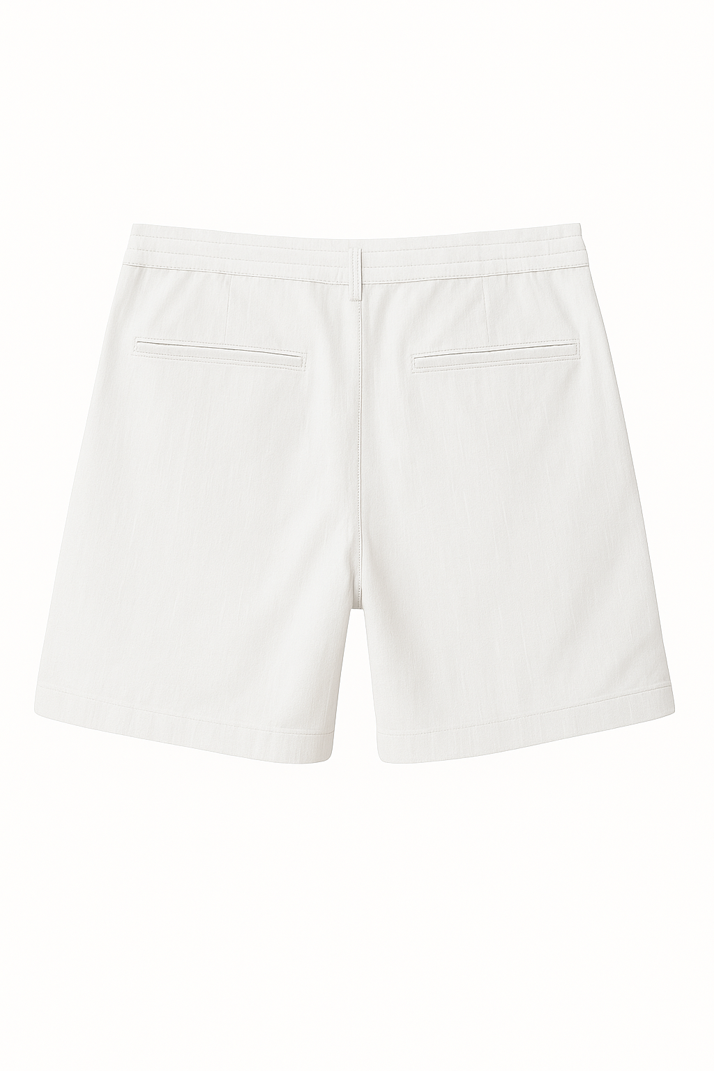 Mens Casual Shorts White
