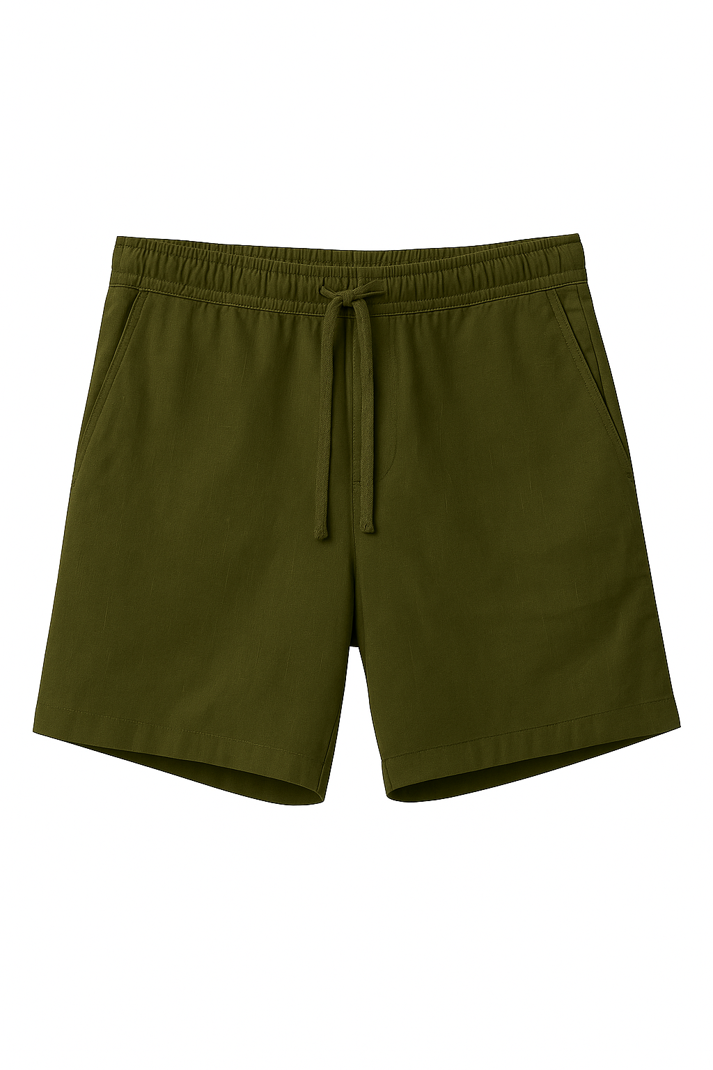 Casual Mens Shorts Khaki