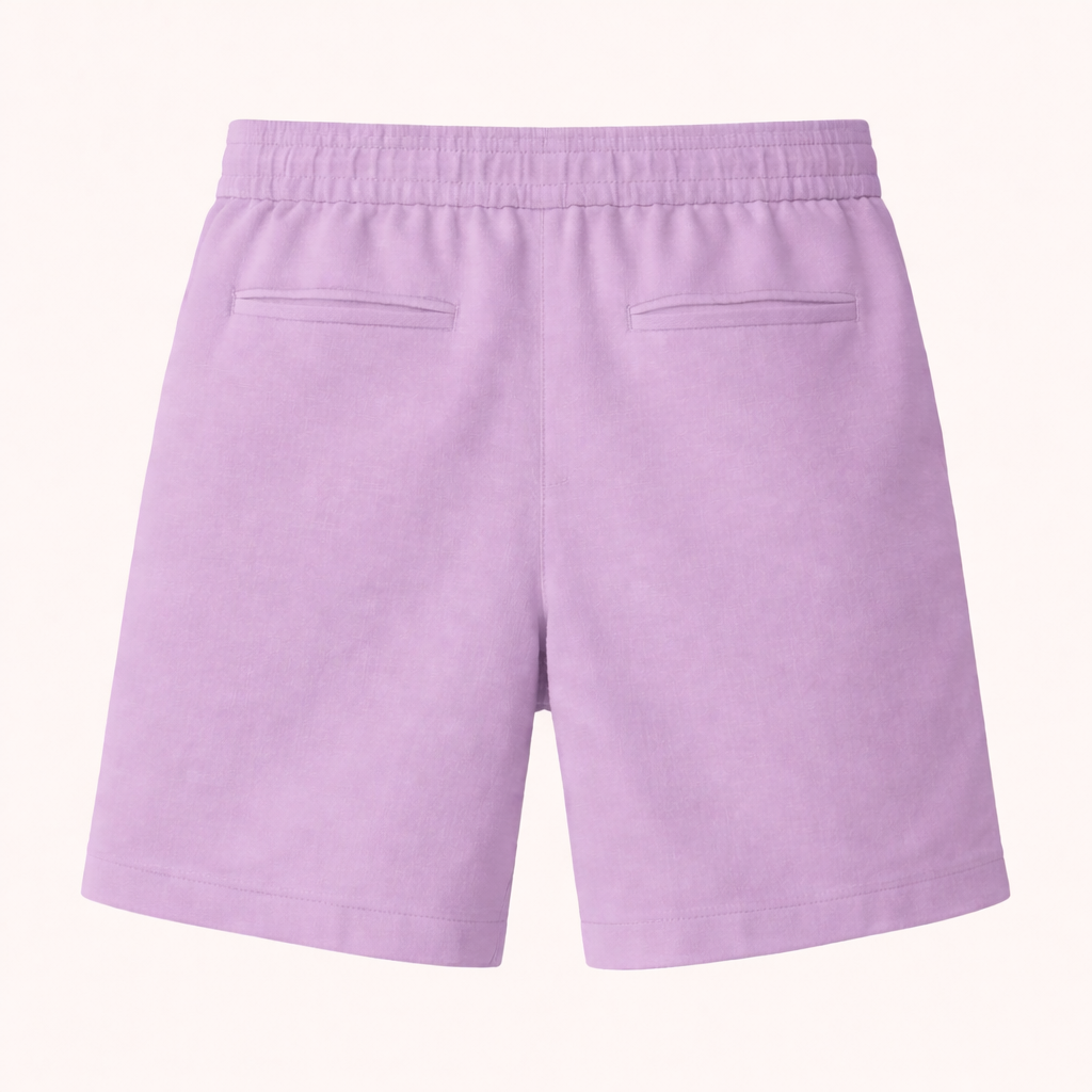 Casual Mens Shorts Purple