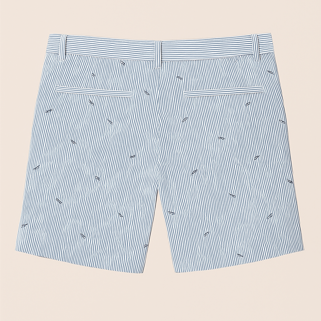 Nautical Stripes Casuals Mens Shorts