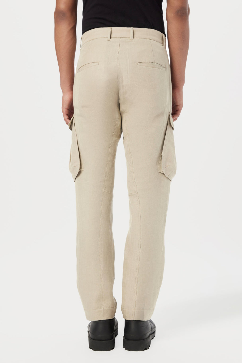Easy Fit Cargo Pants with Expanding Side Pockets - Genes Lecoanet Hemant