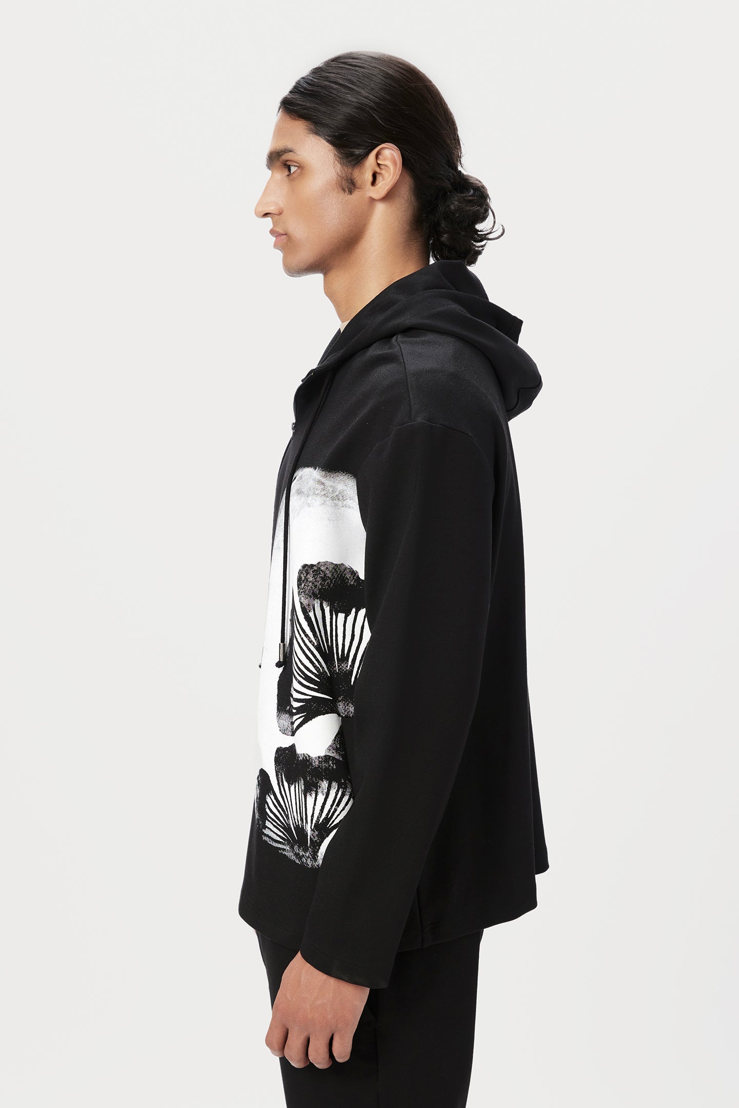 Relaxed Fit Hoodie with Drop Shoulder - Genes Lecoanet Hemant