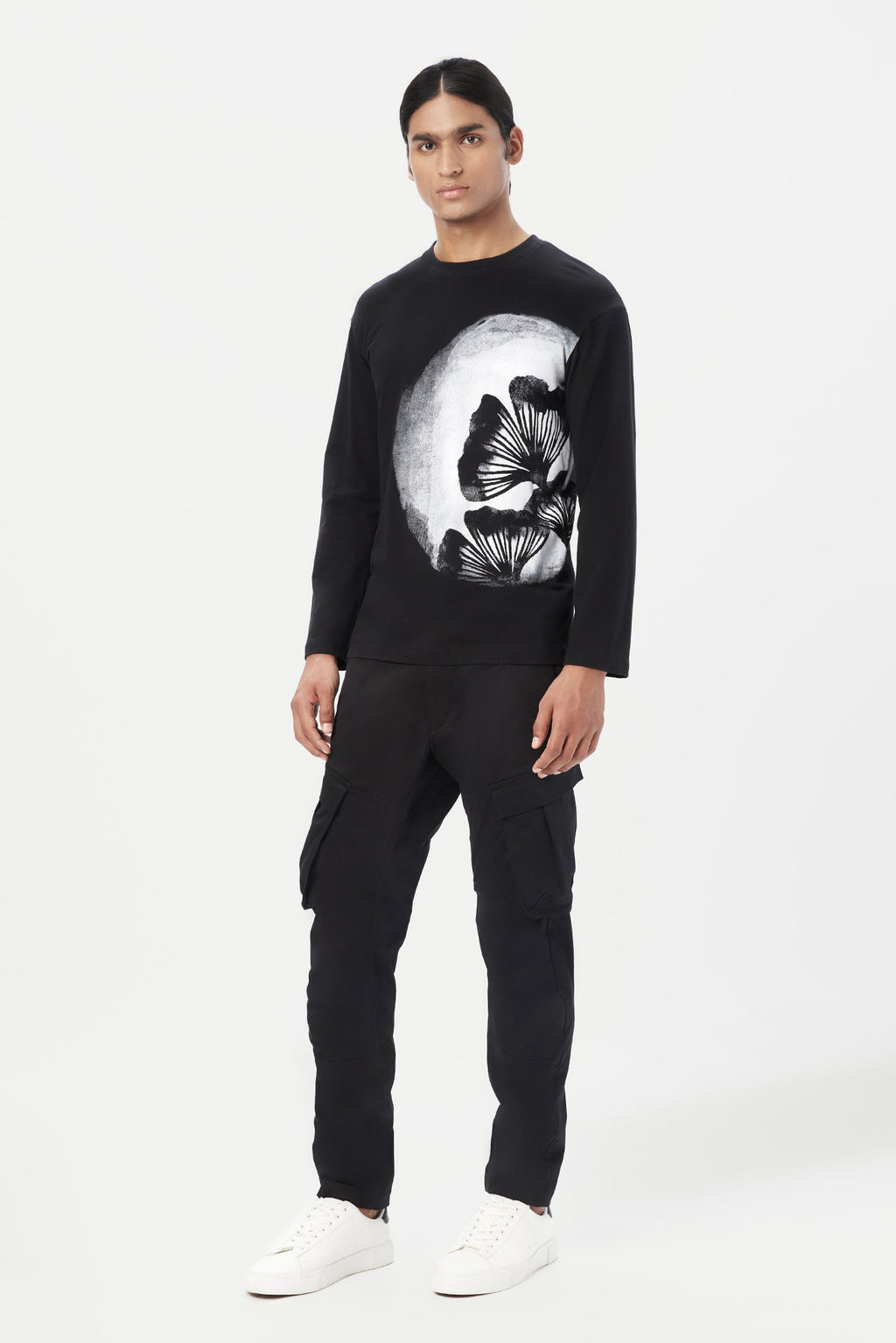 Easy Fit Cargo Pants with Expanding Side Pockets - Genes Lecoanet Hemant