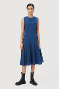 Slim Fit Sleeveless Dress- - Genes Lecoanet Hemant