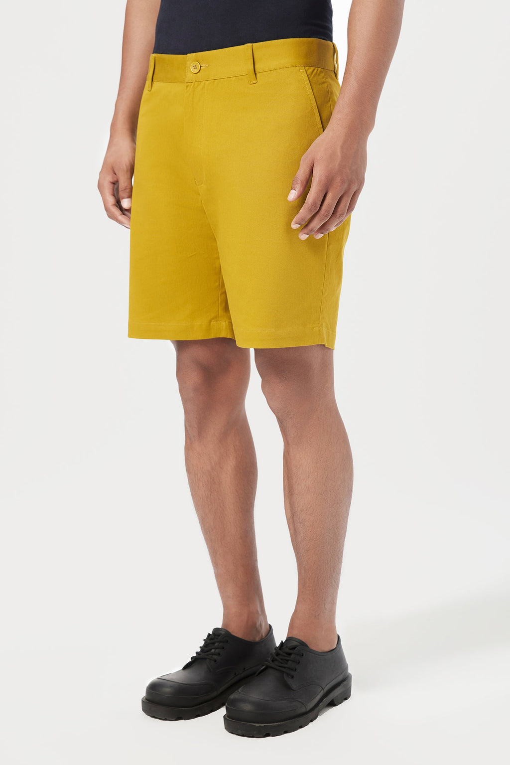 Classic Fit Shorts with Back Bone Pocket - Genes Lecoanet Hemant