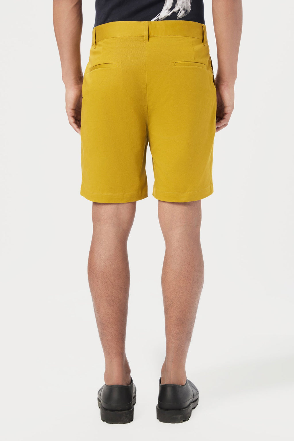 Classic Fit Shorts with Back Bone Pocket - Genes Lecoanet Hemant