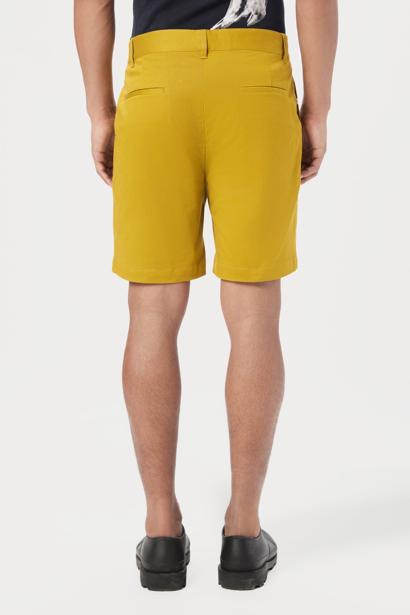 Classic Fit Shorts with Back Bone Pocket - Genes Lecoanet Hemant