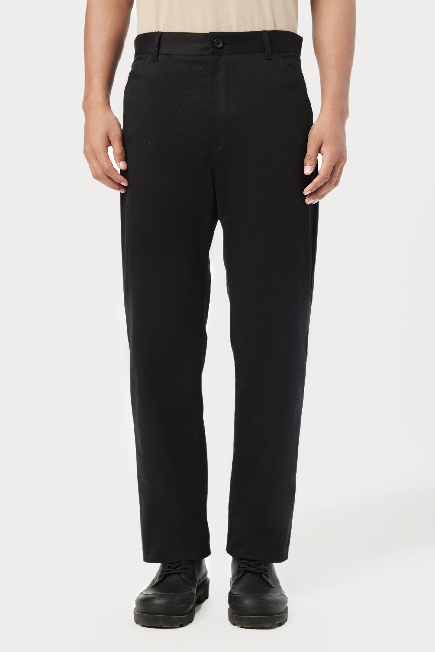 Relaxed Fit Trousers with Tool Pocket Attachment - Genes Lecoanet Hemant
