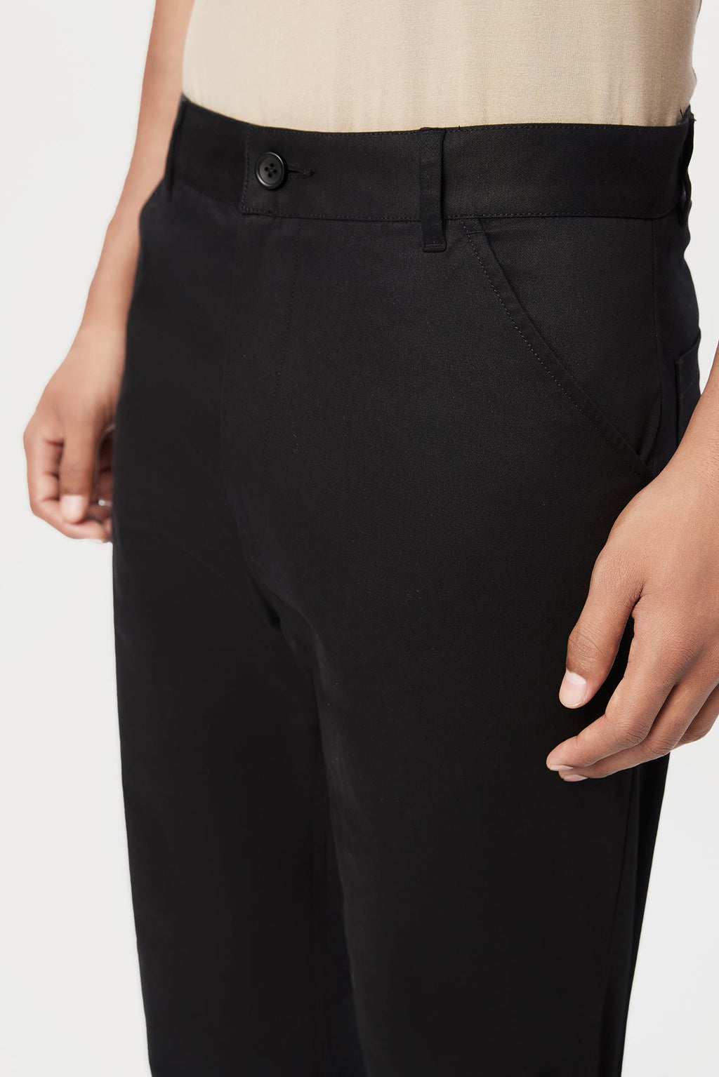 Relaxed Fit Trousers with Tool Pocket Attachment - Genes Lecoanet Hemant