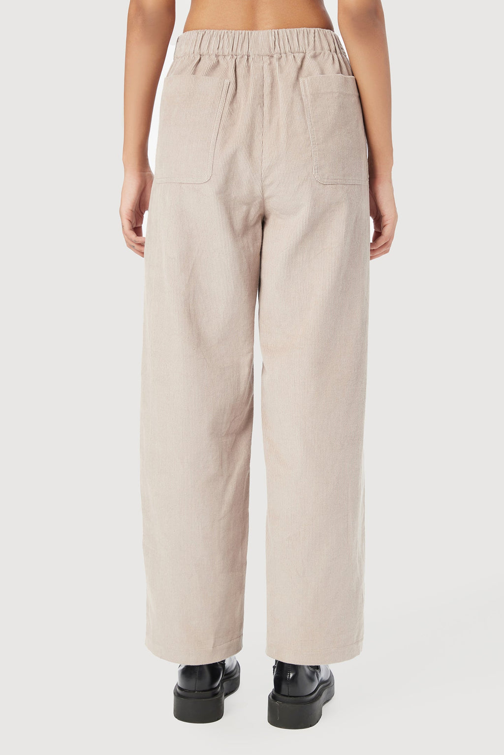 Straight Fit Trousers with Unique Seam Detailing and Knee Darts - Genes Lecoanet Hemant