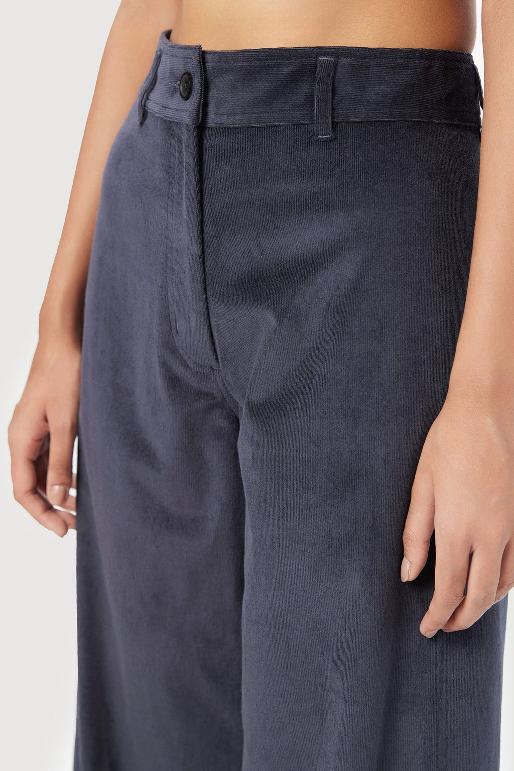 Regular Fit Trousers with Patch Pockets - Genes Lecoanet Hemant