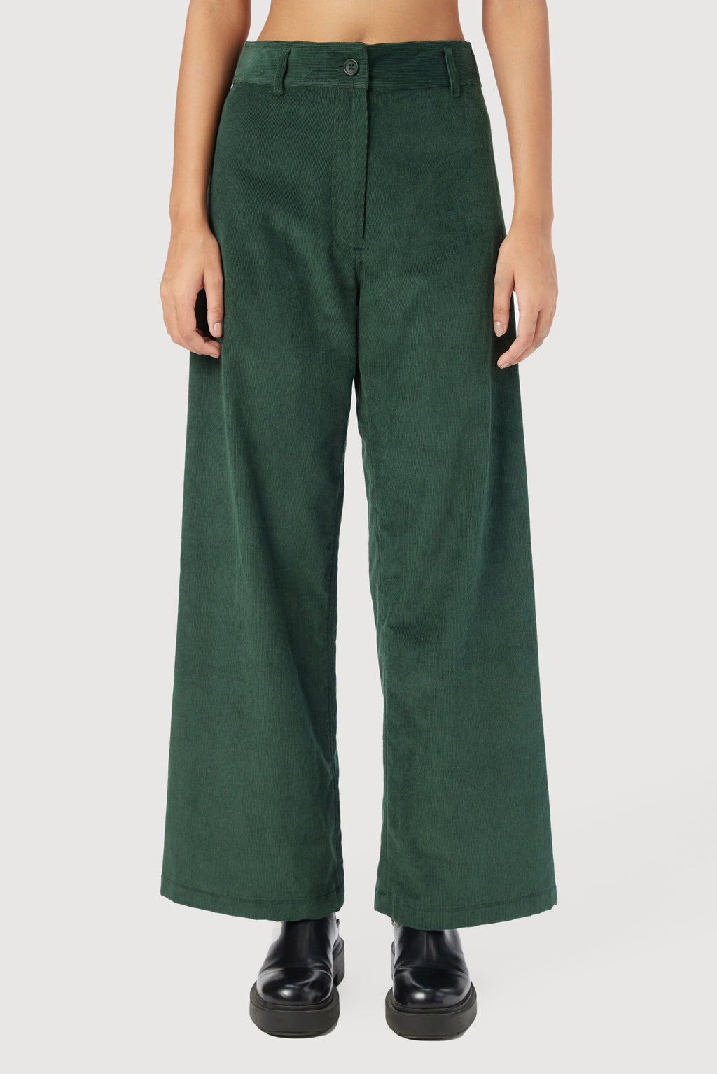 Regular Fit Trousers with Patch Pockets - Genes Lecoanet Hemant