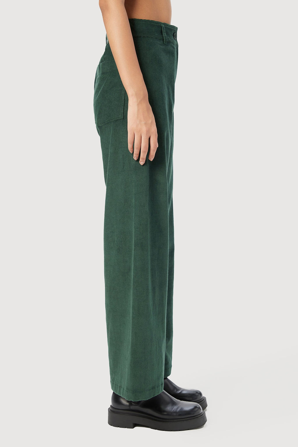 Regular Fit Trousers with Patch Pockets - Genes Lecoanet Hemant