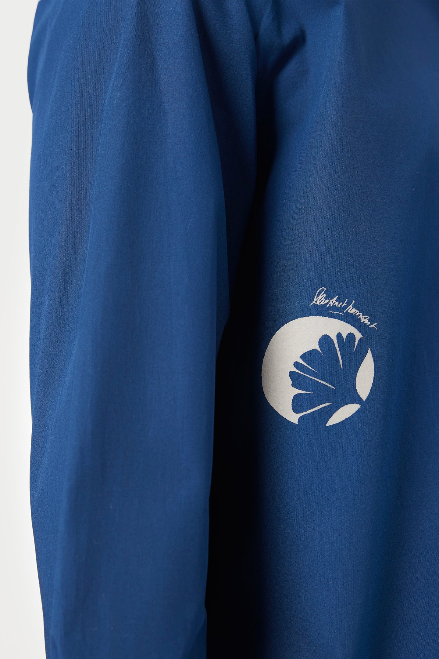 Easy Fit Button Up Shirt with Artful Stamp Print - Genes Lecoanet Hemant