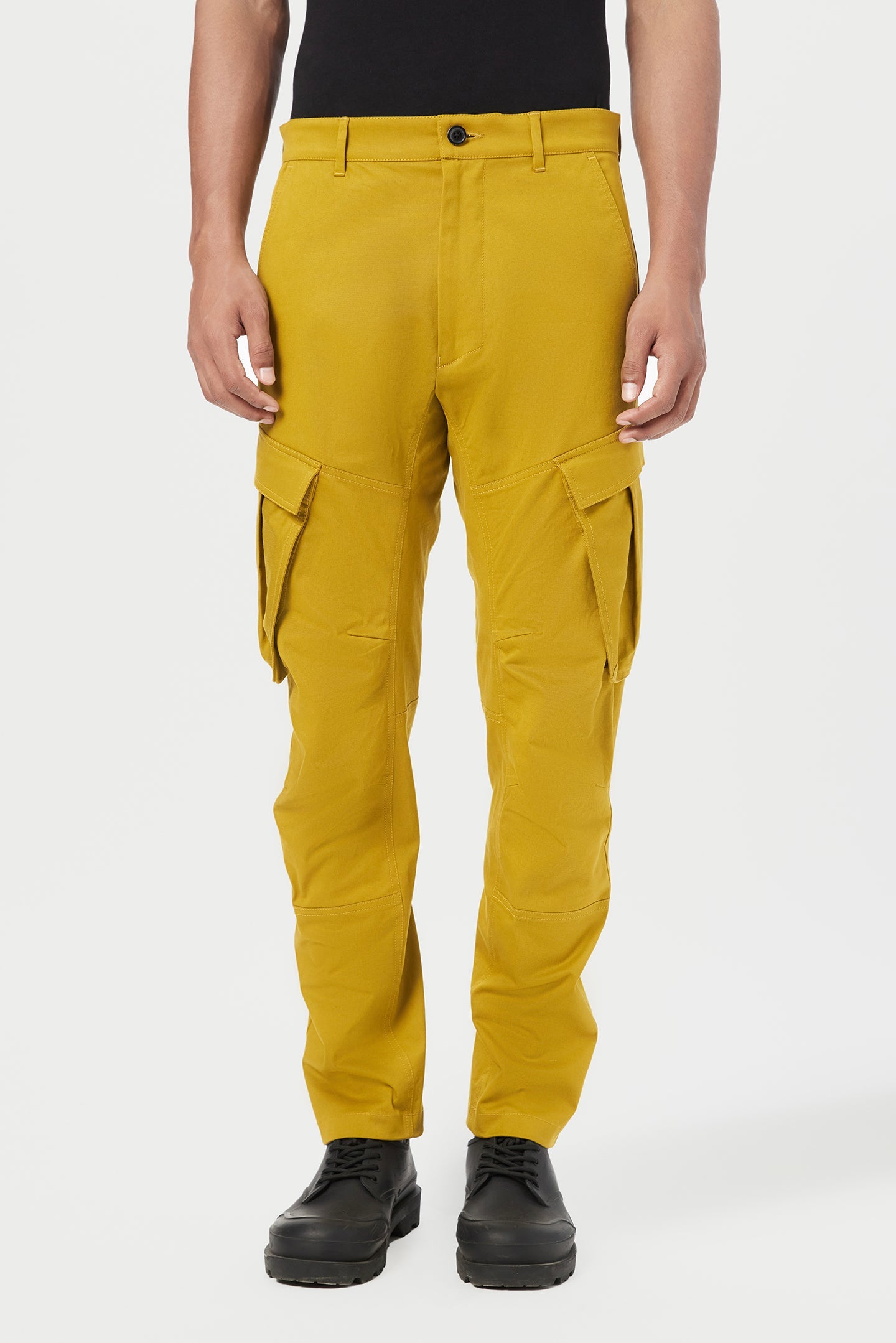 Easy Fit Cargo Pants with Expanding Side Pockets - Genes Lecoanet Hemant