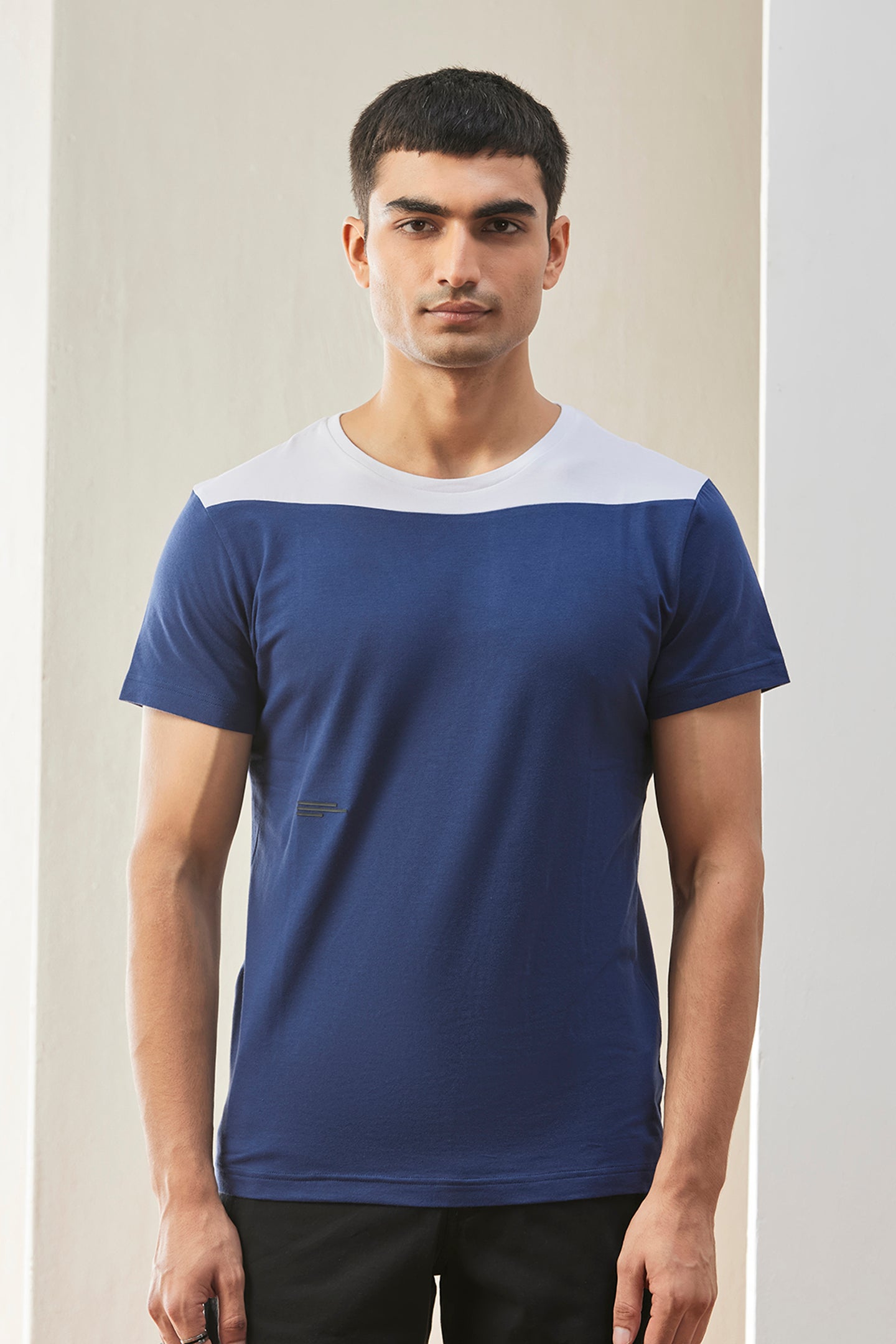 Casuals Mens T-shirt- Navy