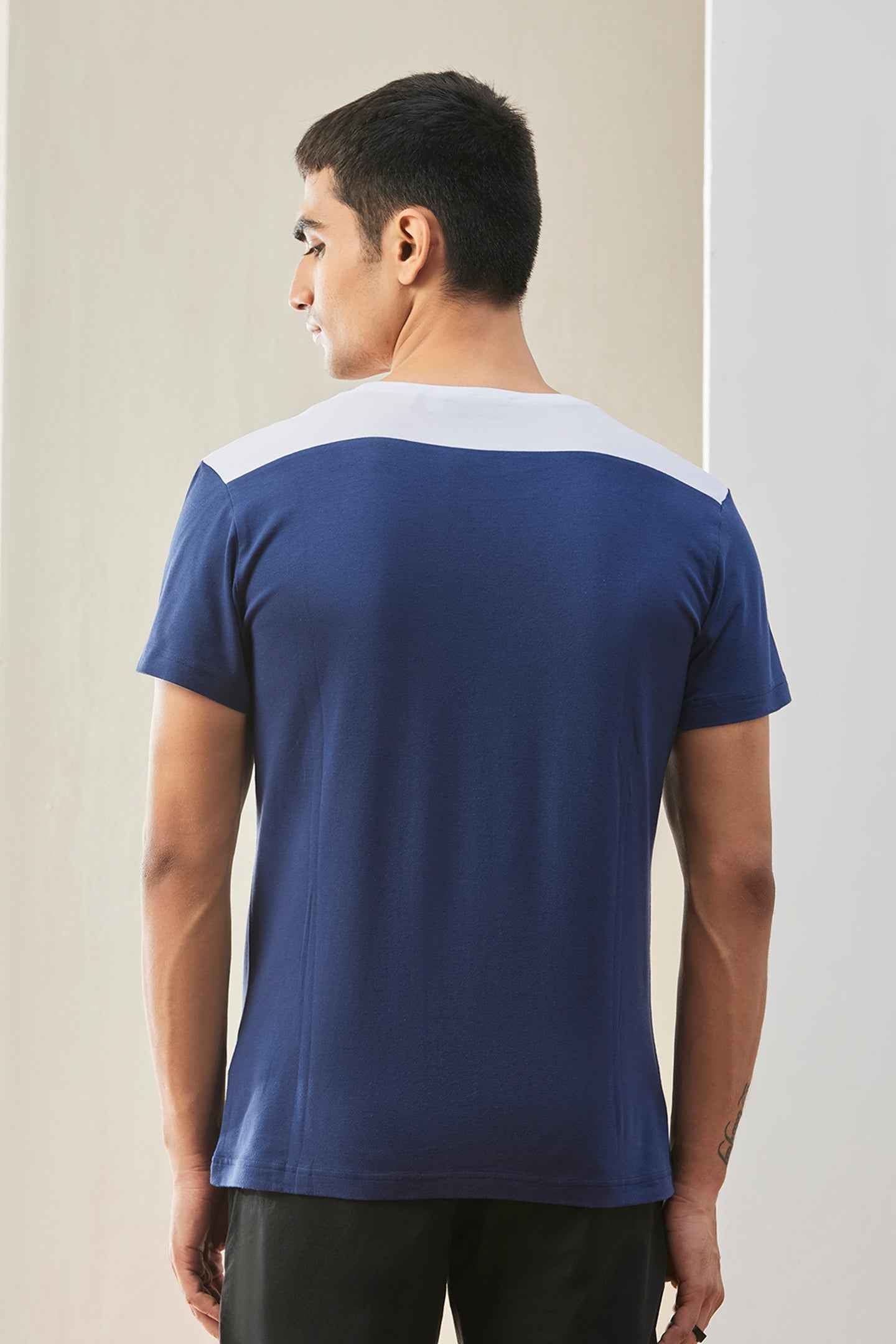 Casuals Mens T-shirt- Navy