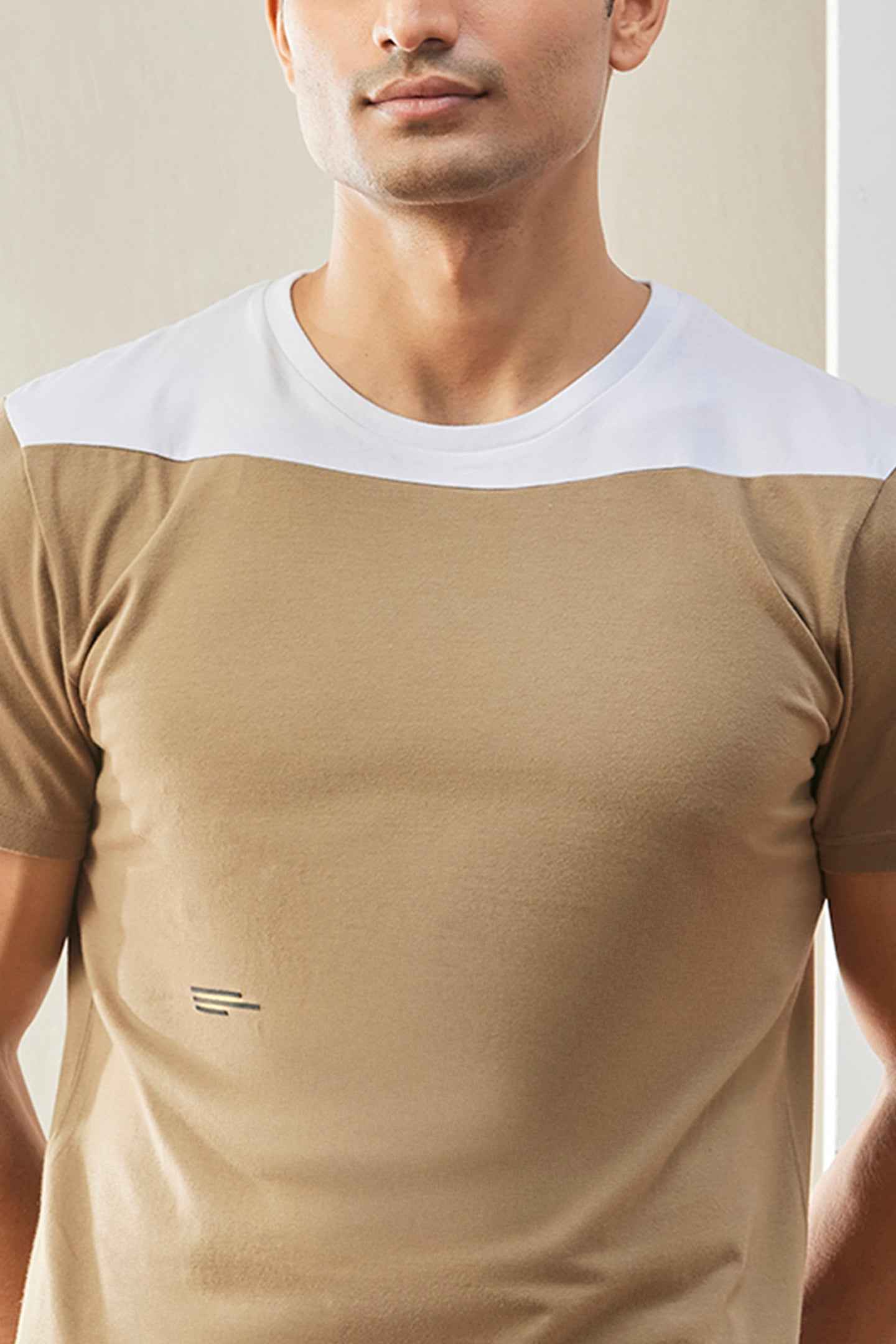 Casuals Mens T-shirt- Brown