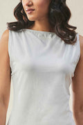 Designer Top For Womens Grey