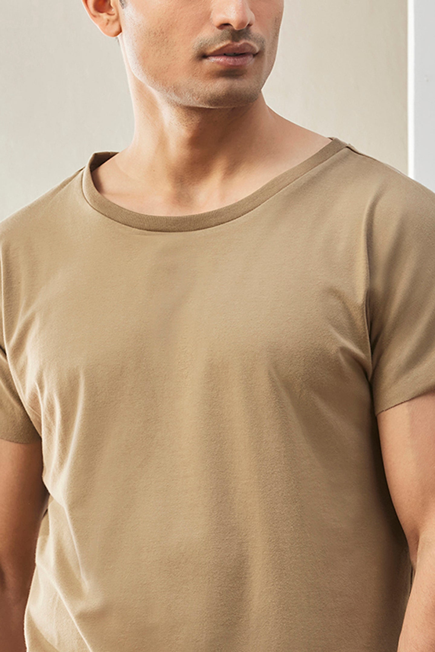 Casuals Mens T-shirt Sand