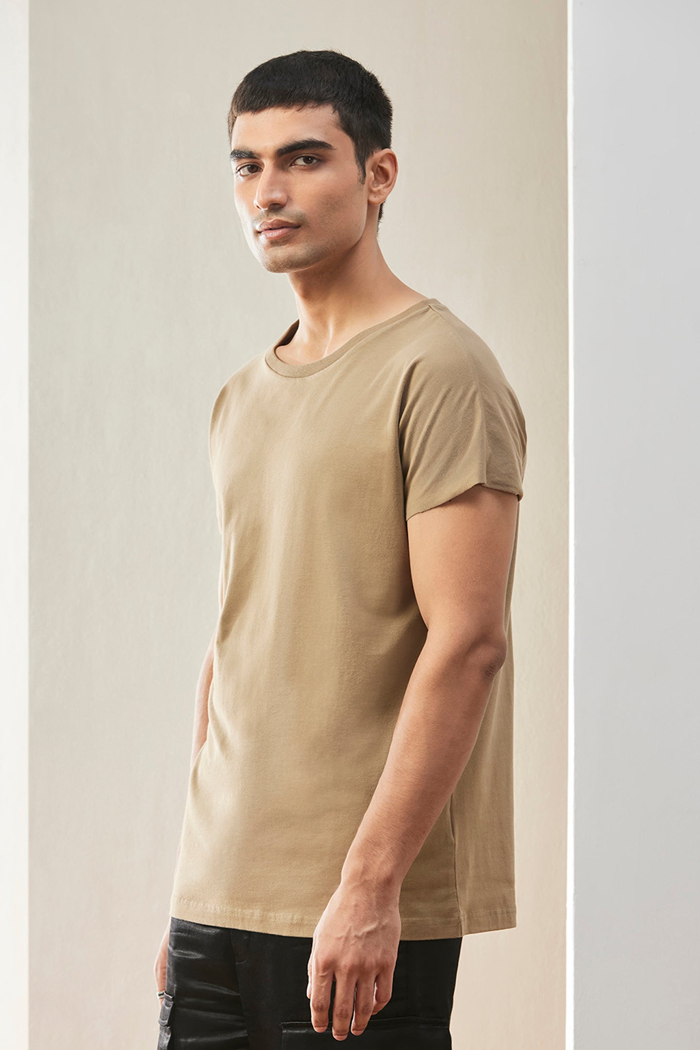 Casuals Mens T-shirt Sand