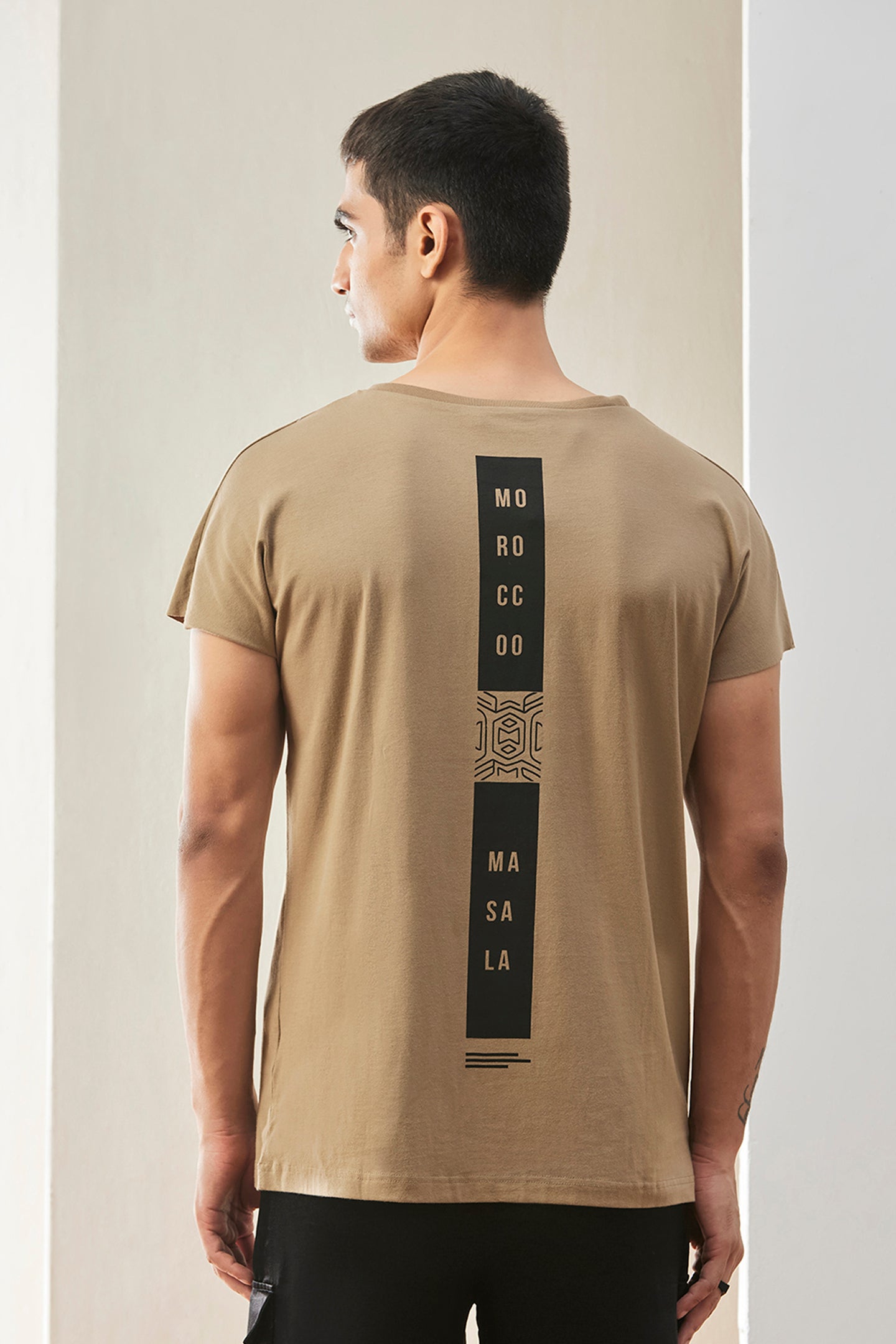 Casuals Mens T-shirt Sand
