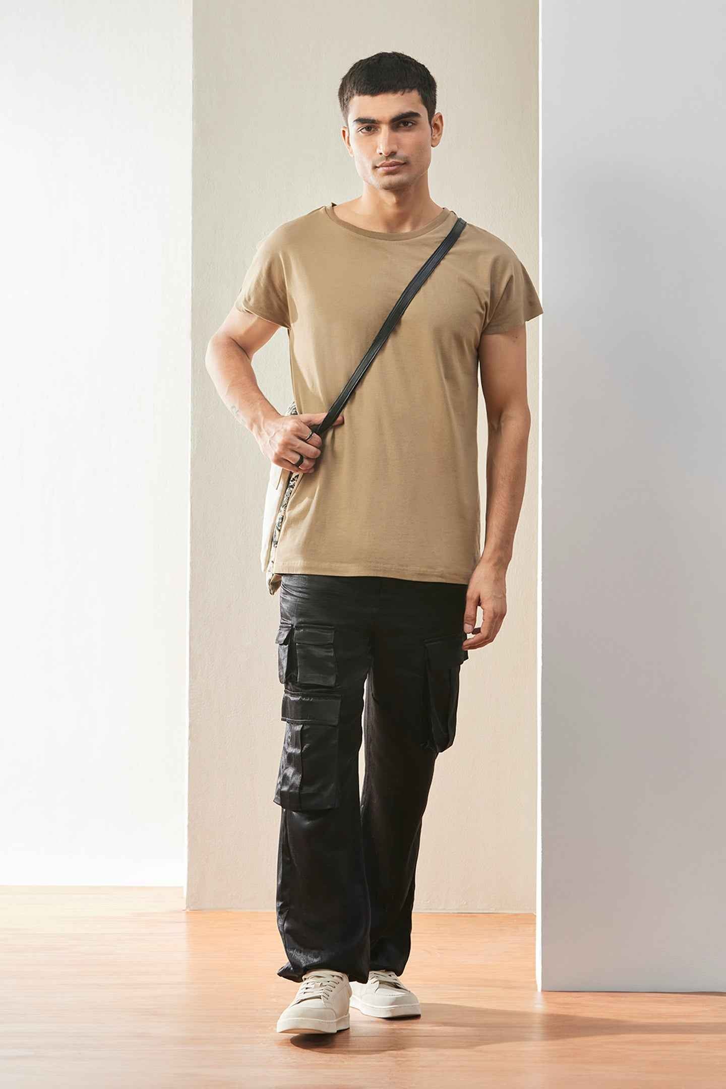 Casuals Mens T-shirt Sand