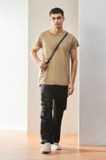 Casuals Mens T-shirt Sand
