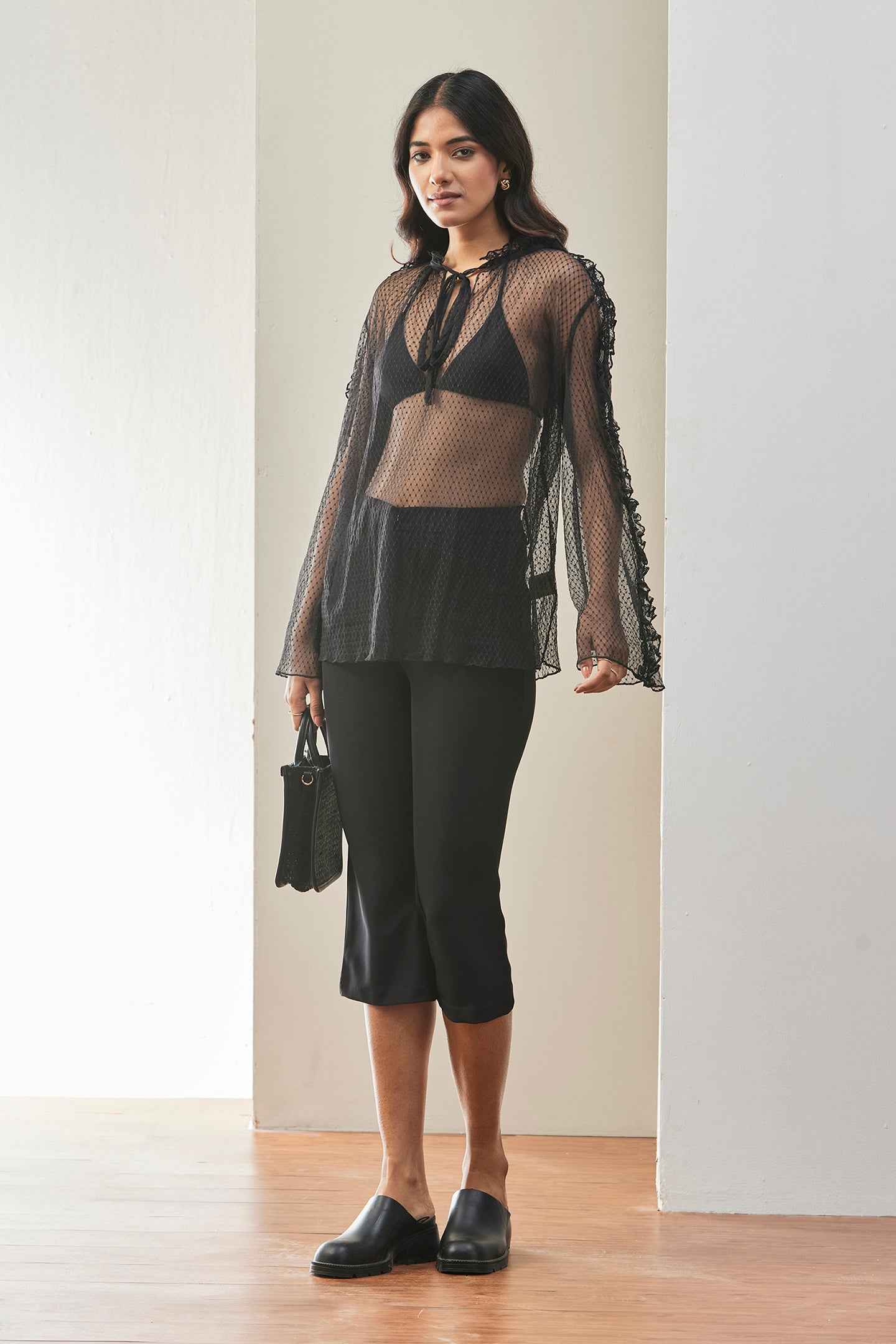 See-Through Mesh Top