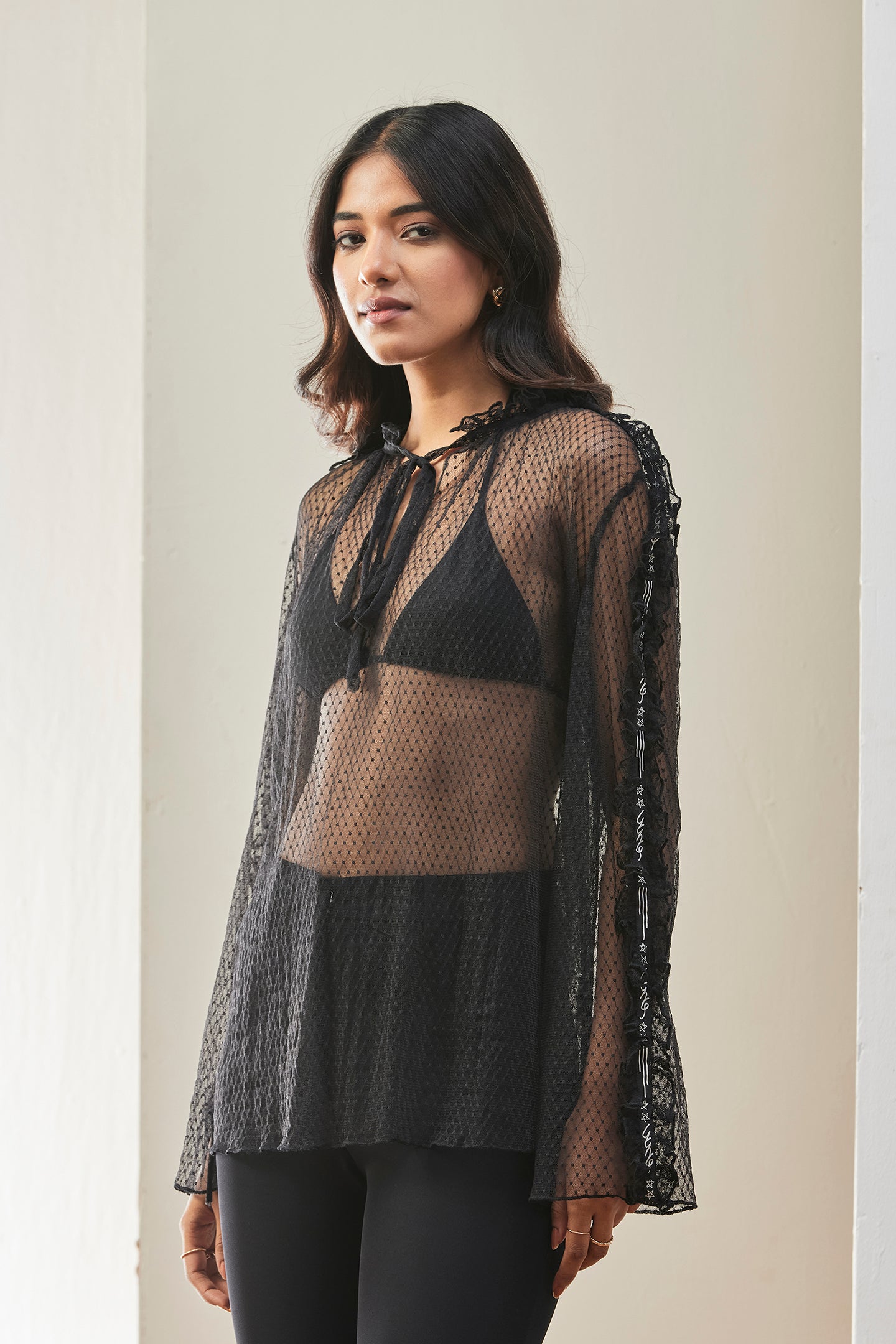 See-Through Mesh Top