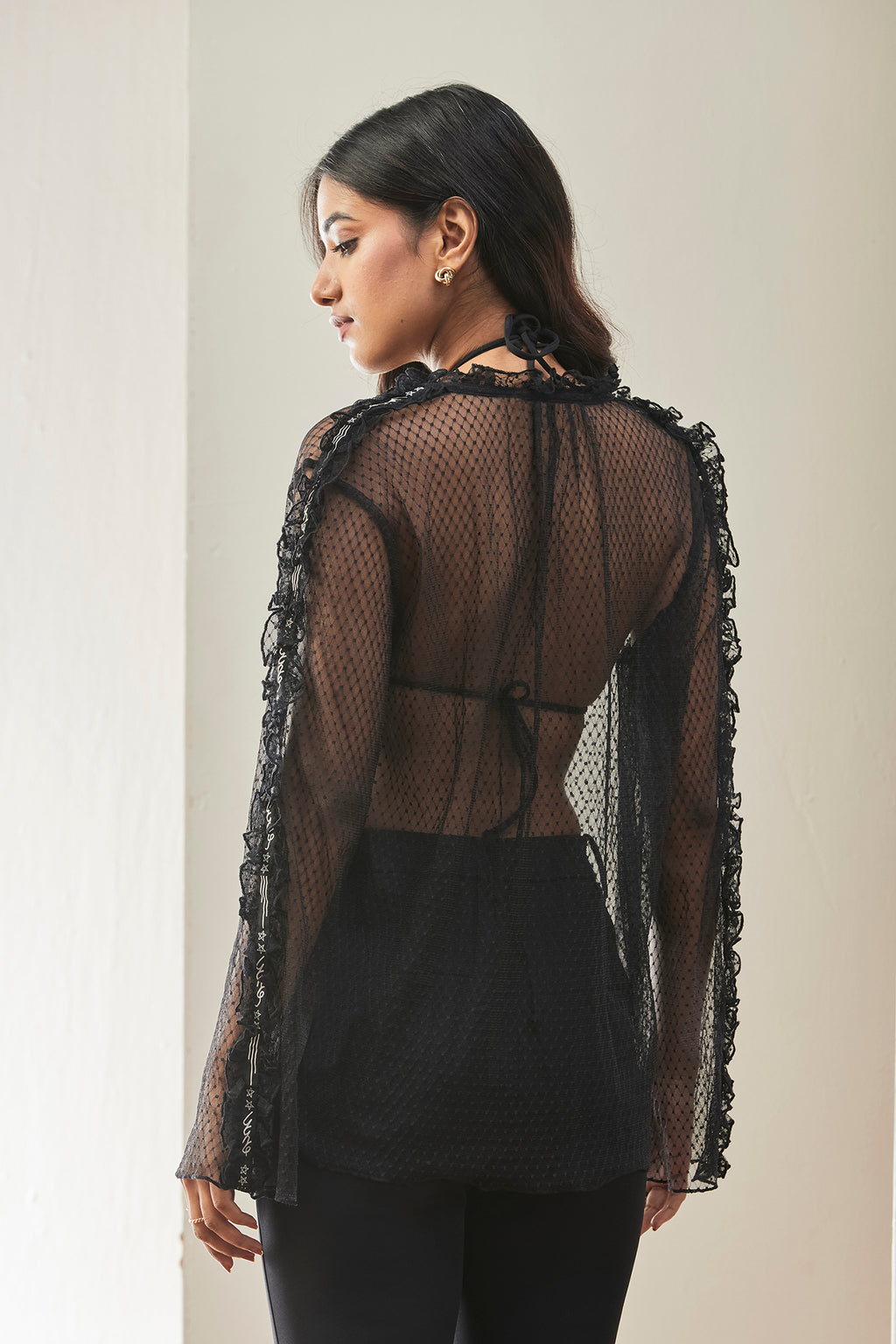 See-Through Mesh Top
