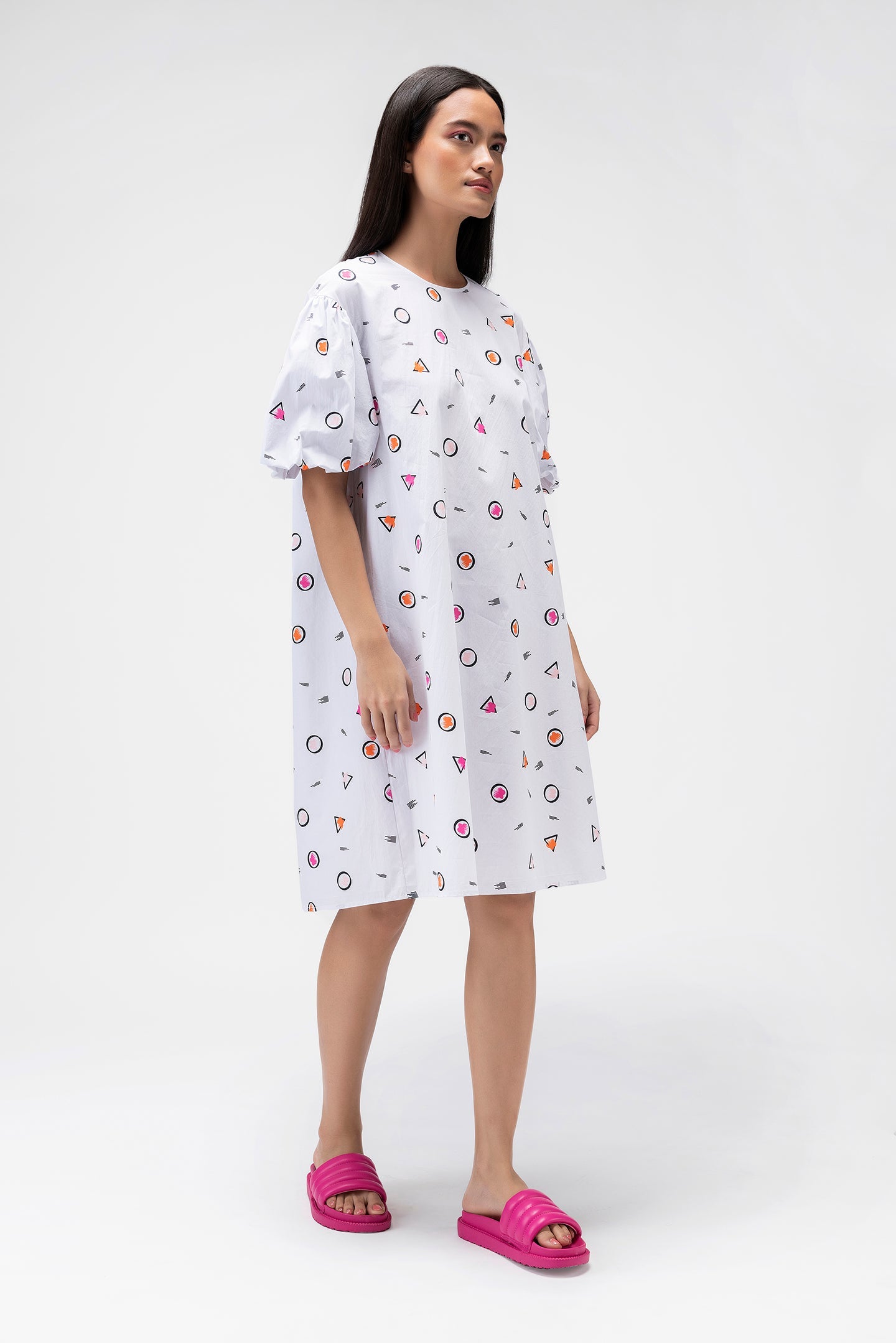 Floral Iconography Dress