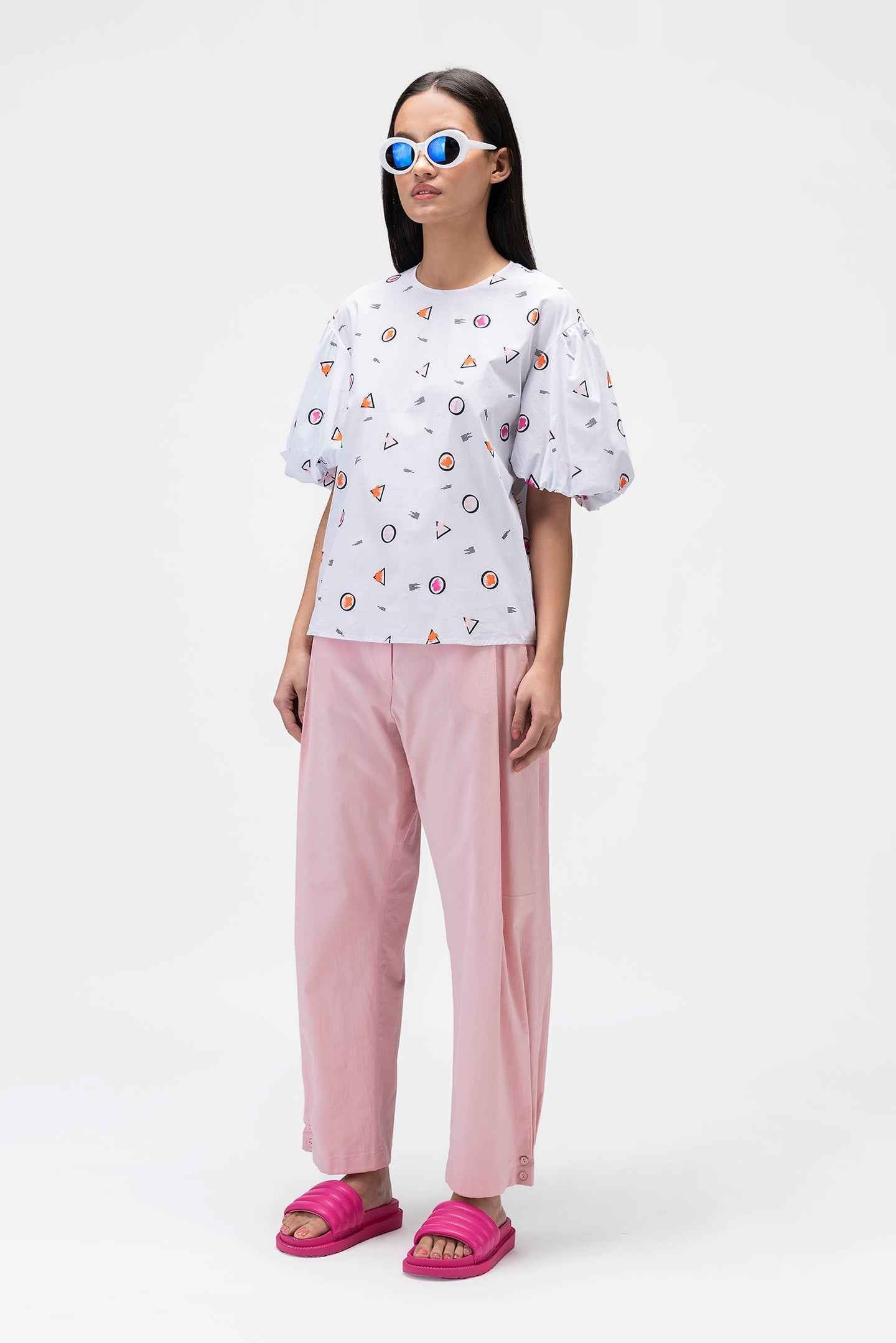 Floral Iconography Top