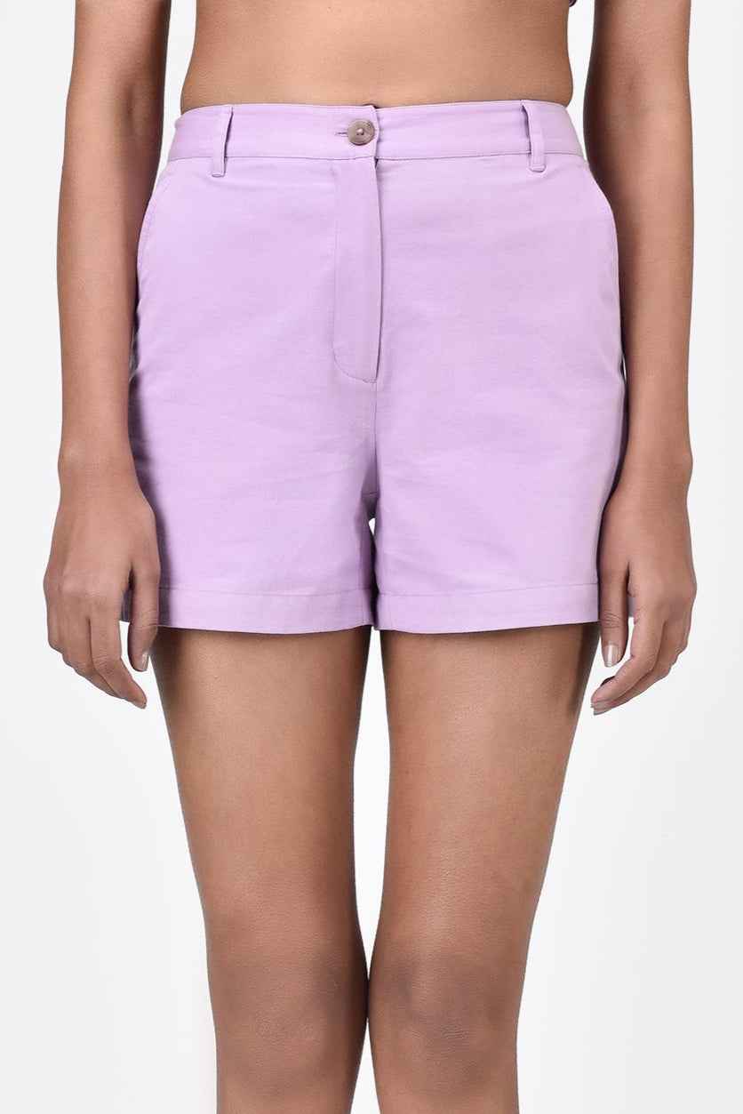 Casual Shorts For Women Lavender