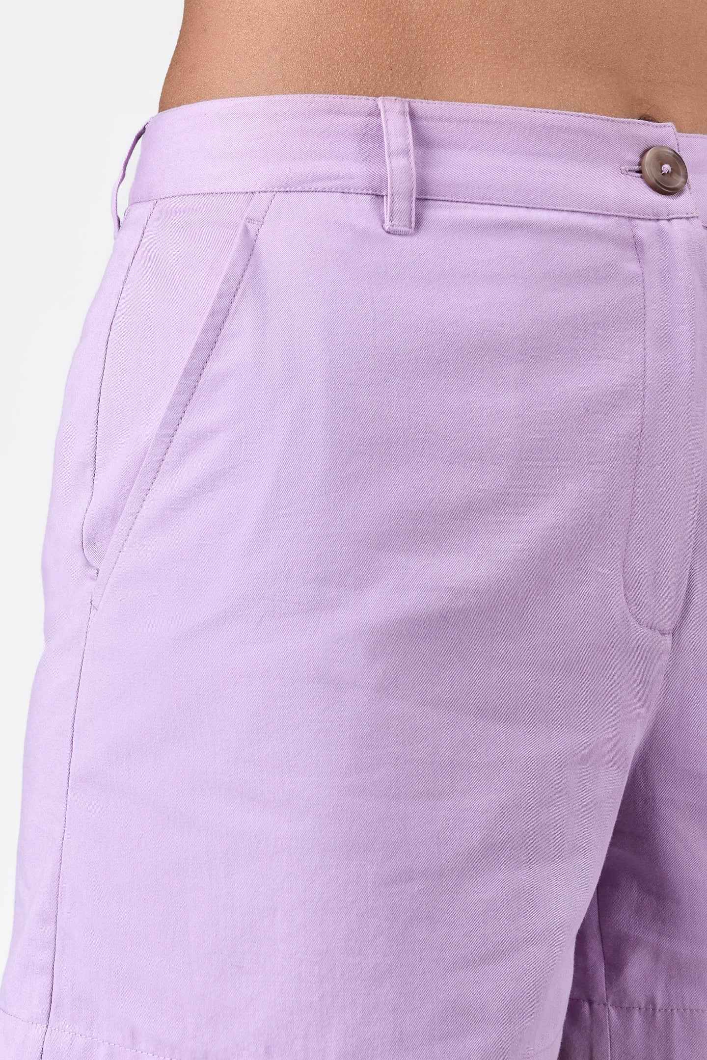Casual Shorts For Women Lavender